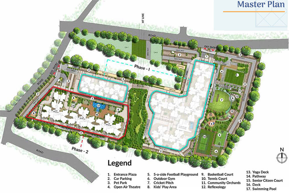 Master Plan - Prestige Primrose Hills Phase 2
