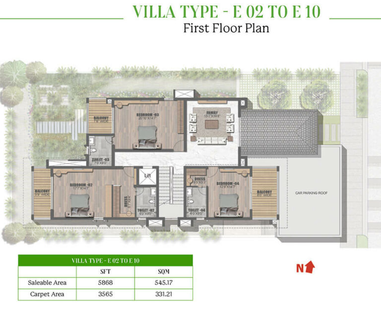Villa E First - Prestige Dew Drops Villas