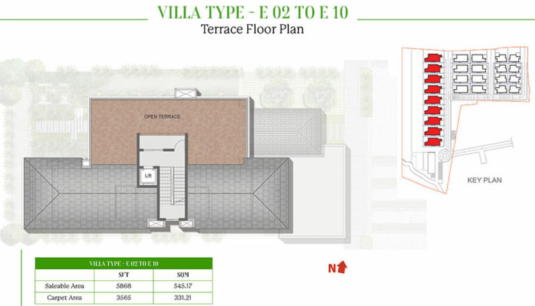 Villa E Terrace - Prestige Dew Drops Villas