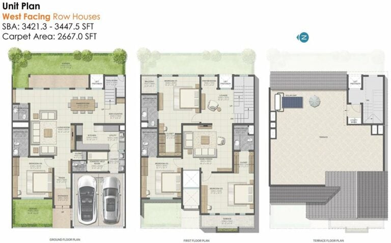 3421 To 3447 West Row House - Sobha Oakshire Devanahalli