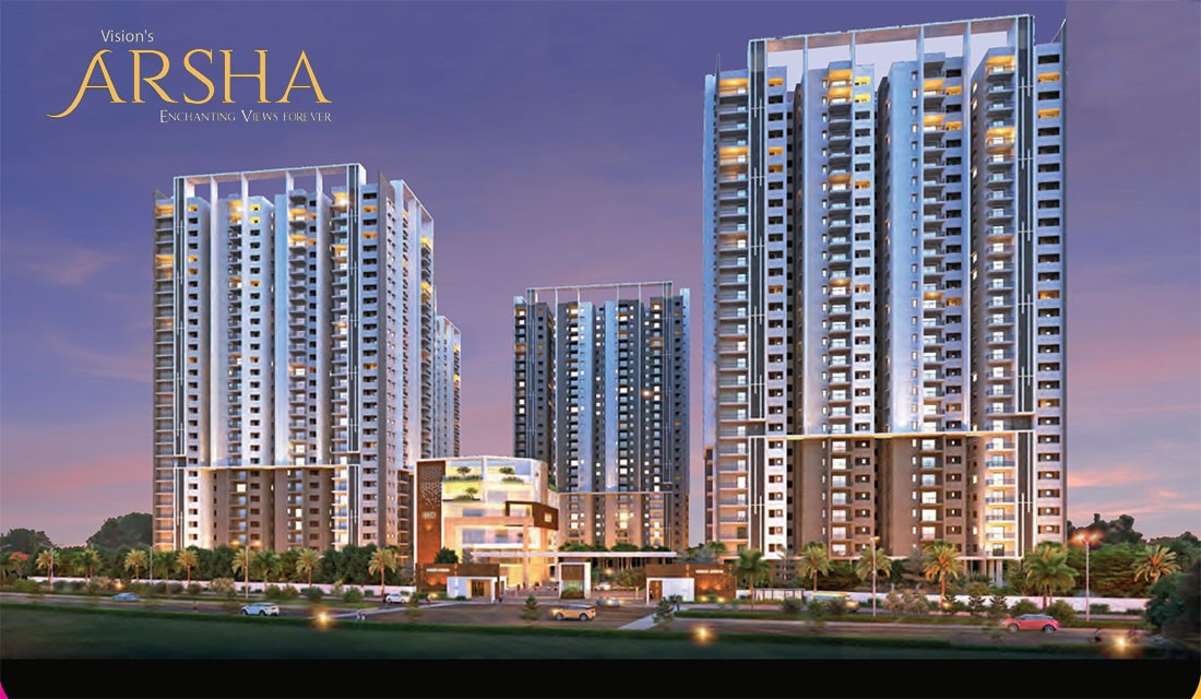 Elevation Main - Vision Arsha Tellapur