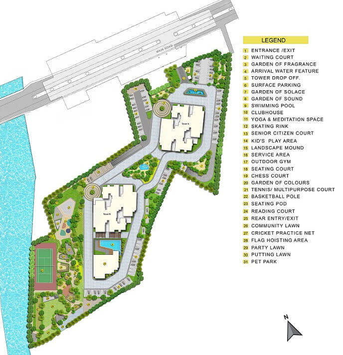 Master Plan - Purva Blubelle