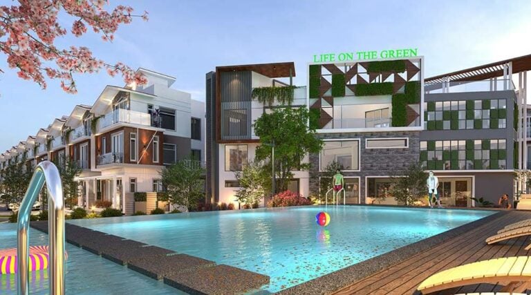 Pool View - Sowparnika Life On The Green Villas