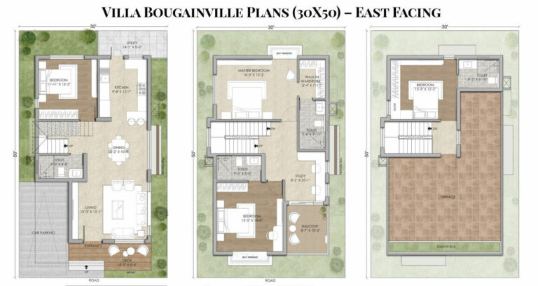 30x50 bougainville villas east tattvam woodsvale villas