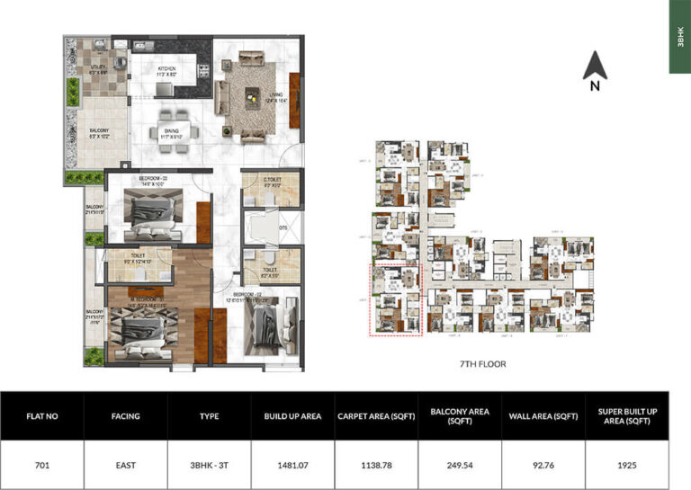 3bhk 1925 mana verdant jakkur