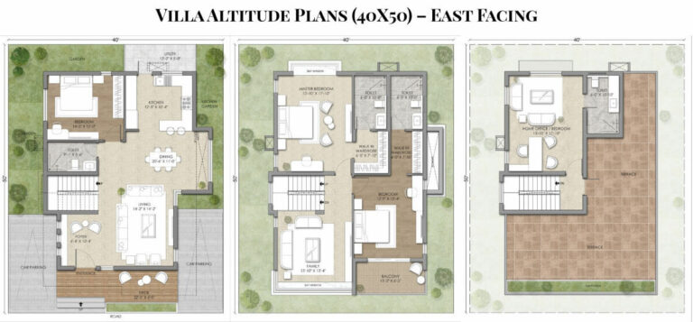 40x50 altitude villas east tattvam woodsvale villas