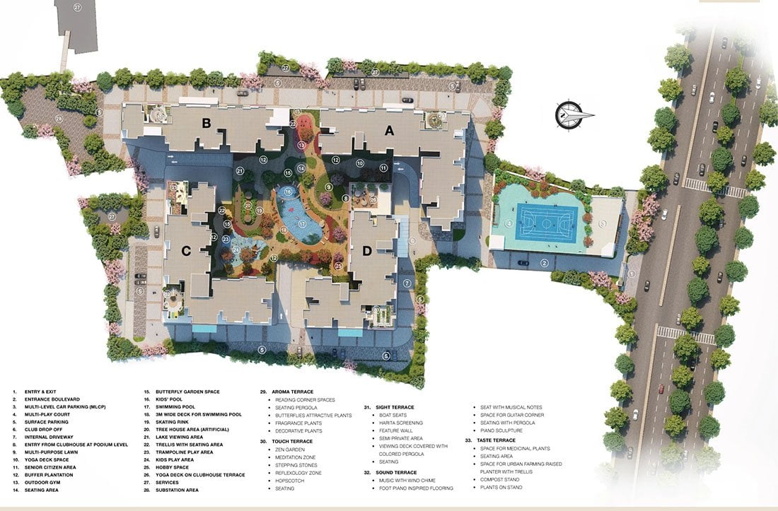 master plan tvs emerald elements