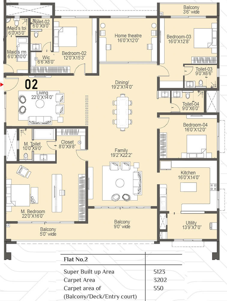 5bhk 5123 sattva lakeridge in neopolis