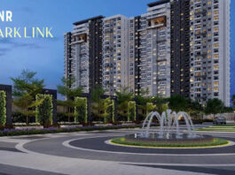 DNR Parklink Phase 2 in Hennur Road, Bangalore Details | Reviews | Price | Floor Plan | Photos | Master Plan | Brochure | Amenities | Location elevation main dnr parklink Phase 2