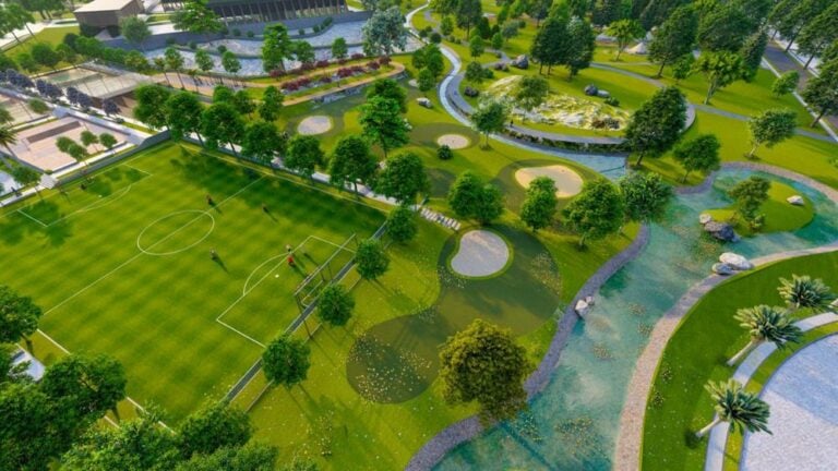 golf greens waterway urbanrise silpa botanica