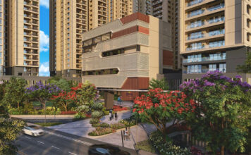 main elevation sattva lakeridge in neopolis