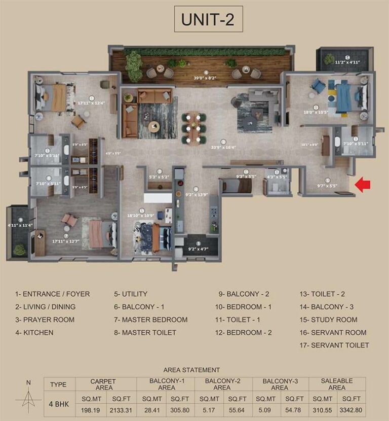 4bhk 3342 incor the eighty at carmel heights