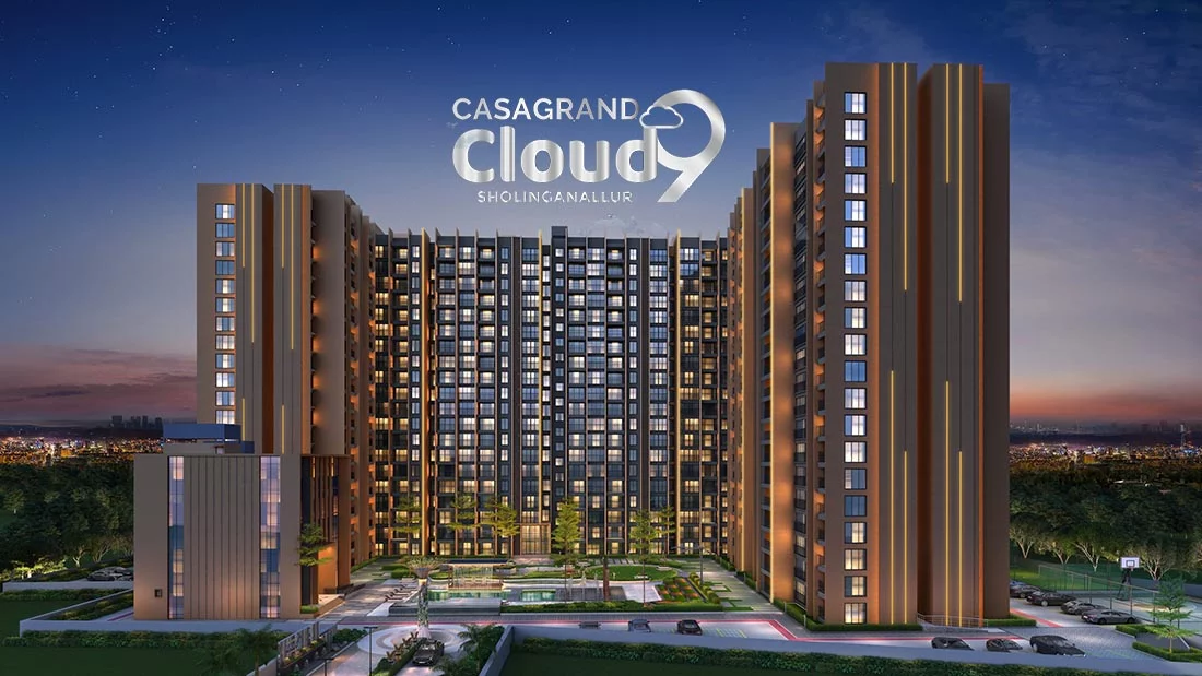 dusk view casagrand cloud9