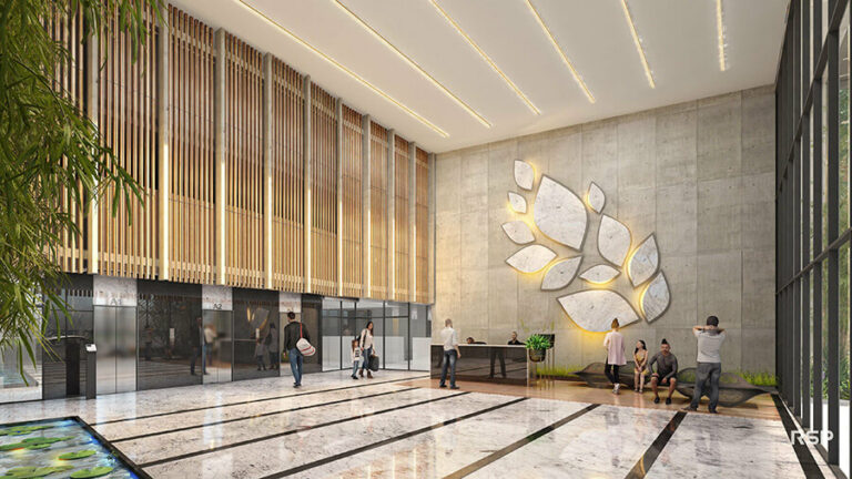 lobby view prestige park grove