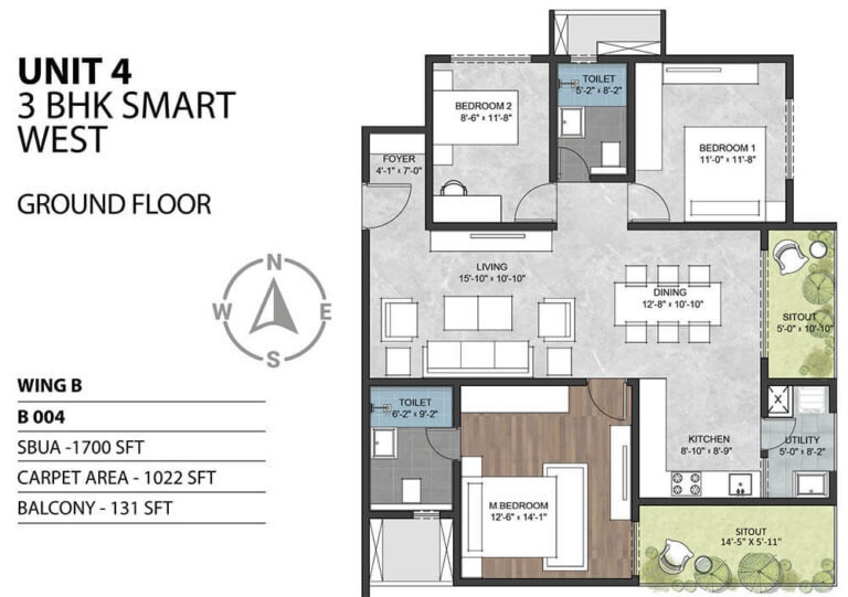 3bhk smart 1700 sumadhura sarang whitefield