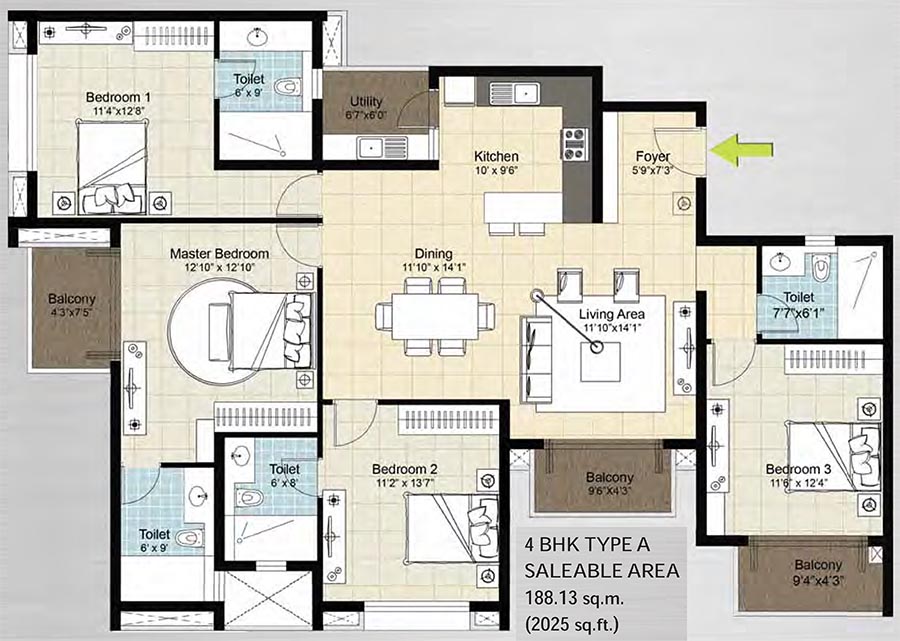 Layout Bellandur Bhk Flat For Rent In Bellandur Flats For Rent In