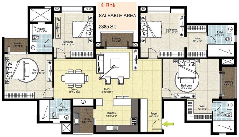 4bhk 2385 dnr arista bellandur