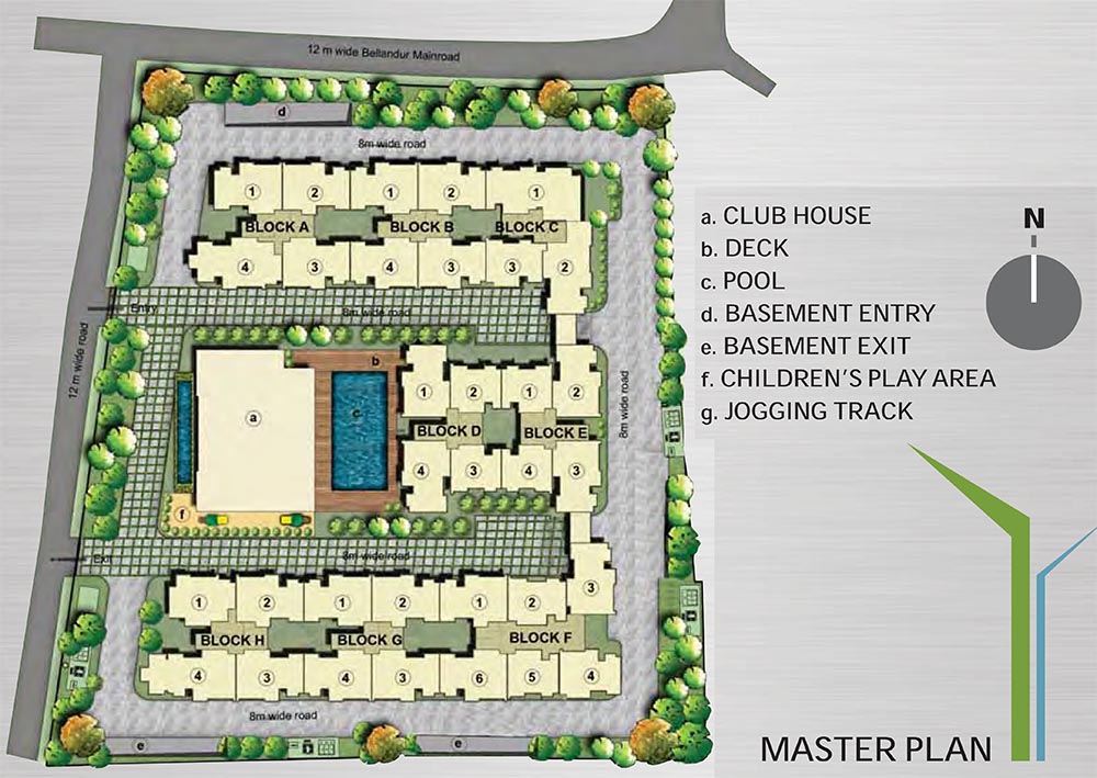 master plan dnr arista bellandur