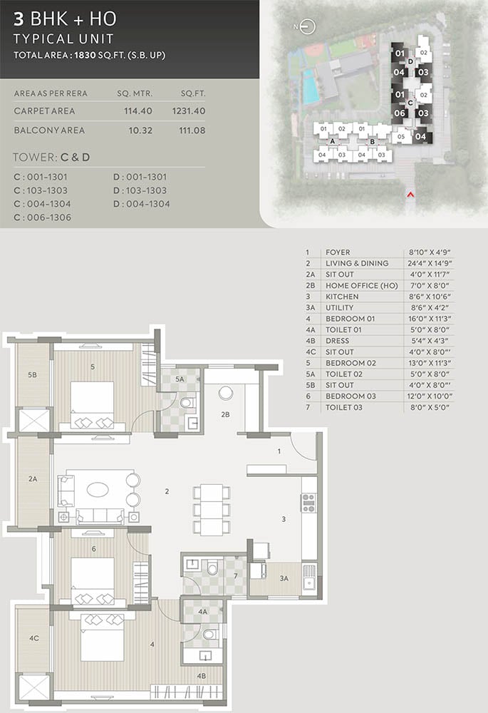3BHKHO-1830-Orchid-Platinum