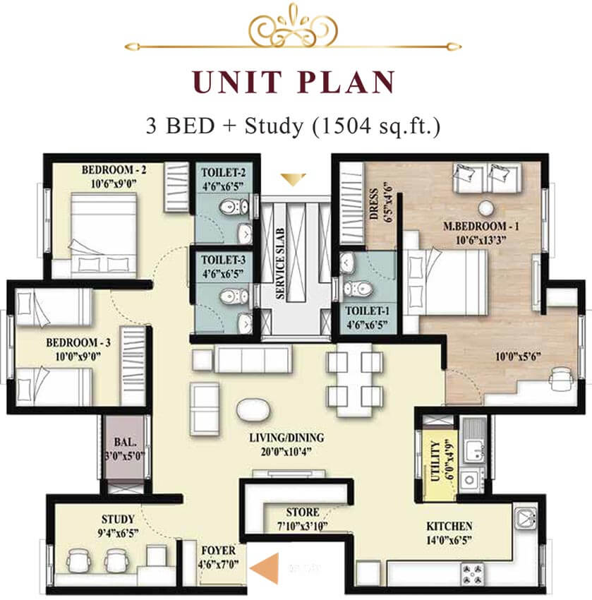 Shriram Imperial Heights near ECity View 3
