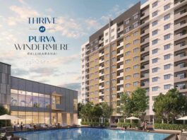 main elevation purva thrive at purva windermere