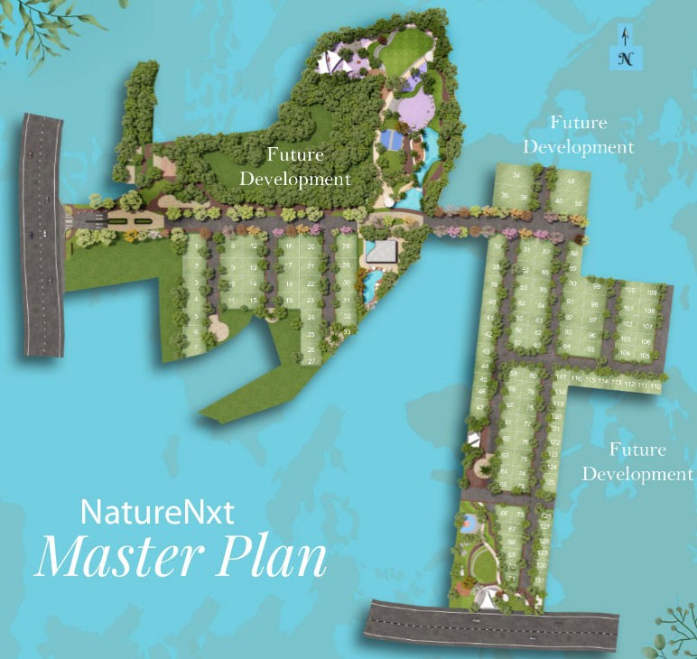 Master Plan - Tattvan Nature NXT Plots master plan tattvan nature nxt plots