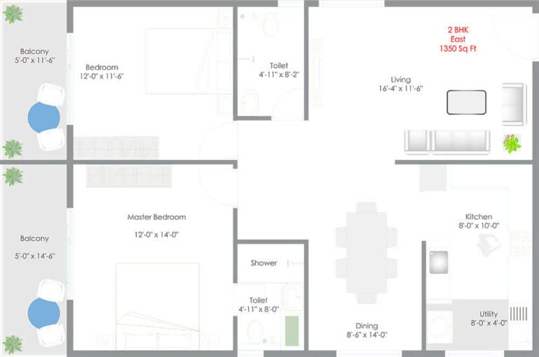 2bhk 1350 abhee silicon shine phase 2