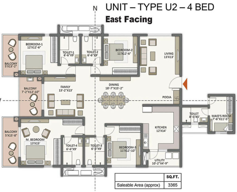 4bhk 3365 prestige city hyderabad apartments