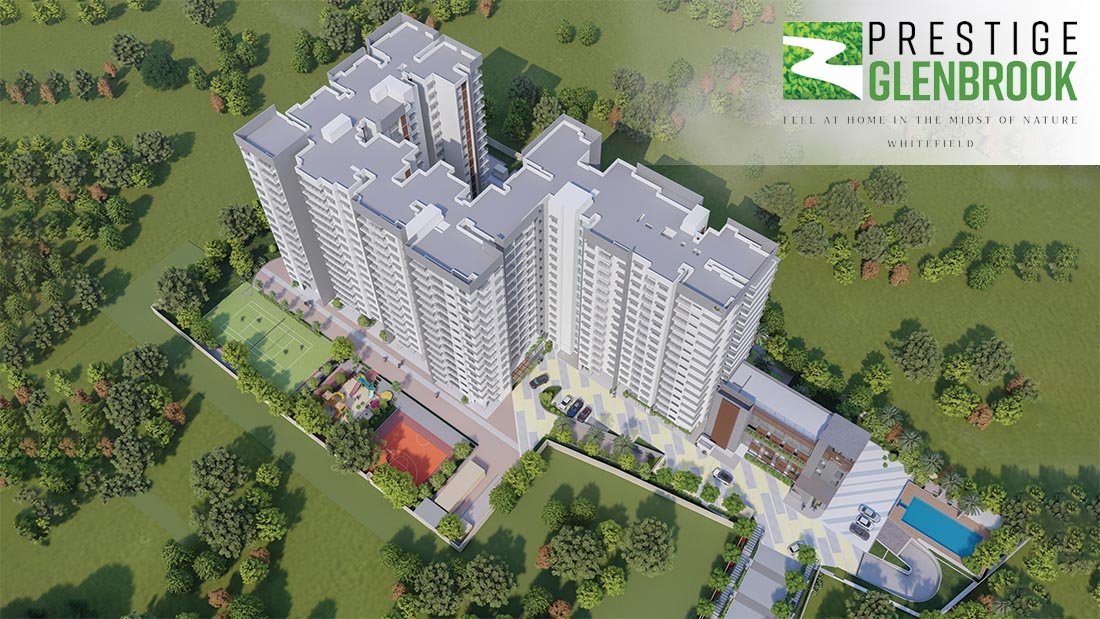 aerial elevation prestige glenbrook whitefield
