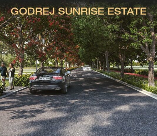 elevation main godrej sunrise estate plots oragadam