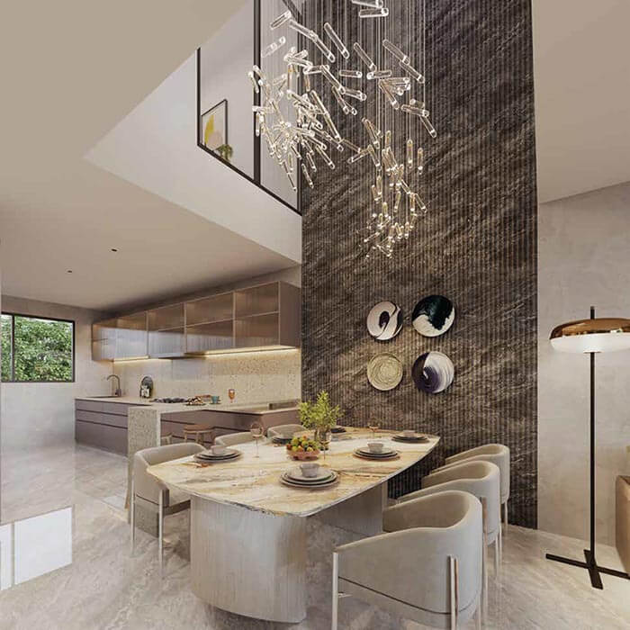 interior high ceiling arvind forest trails sarjapur villas