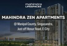 mahendra zen apartments at singasandra manipal county ph