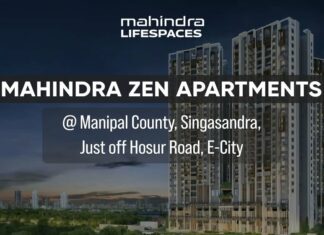 mahendra zen apartments at singasandra manipal county ph