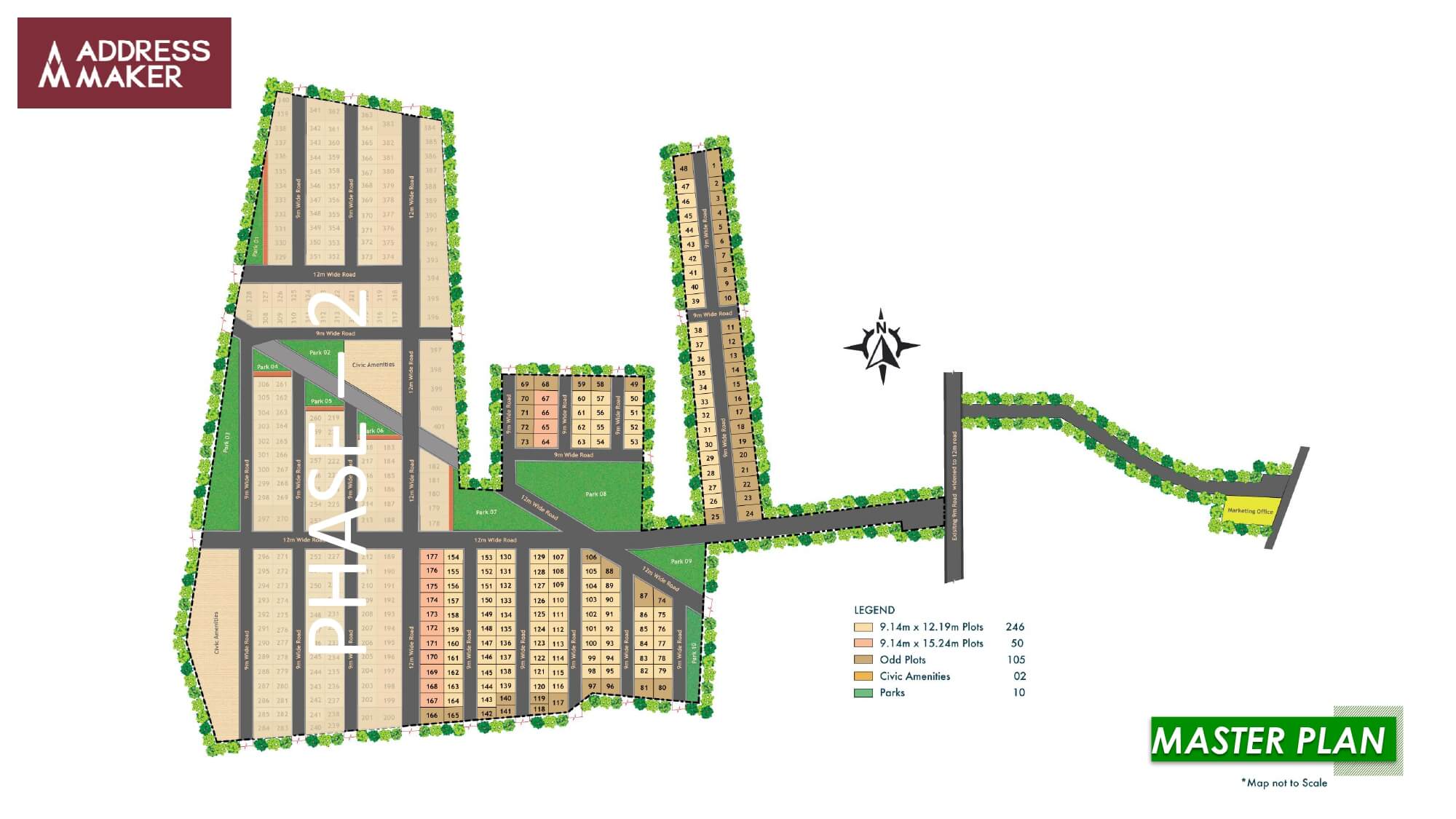 artemis address master plan