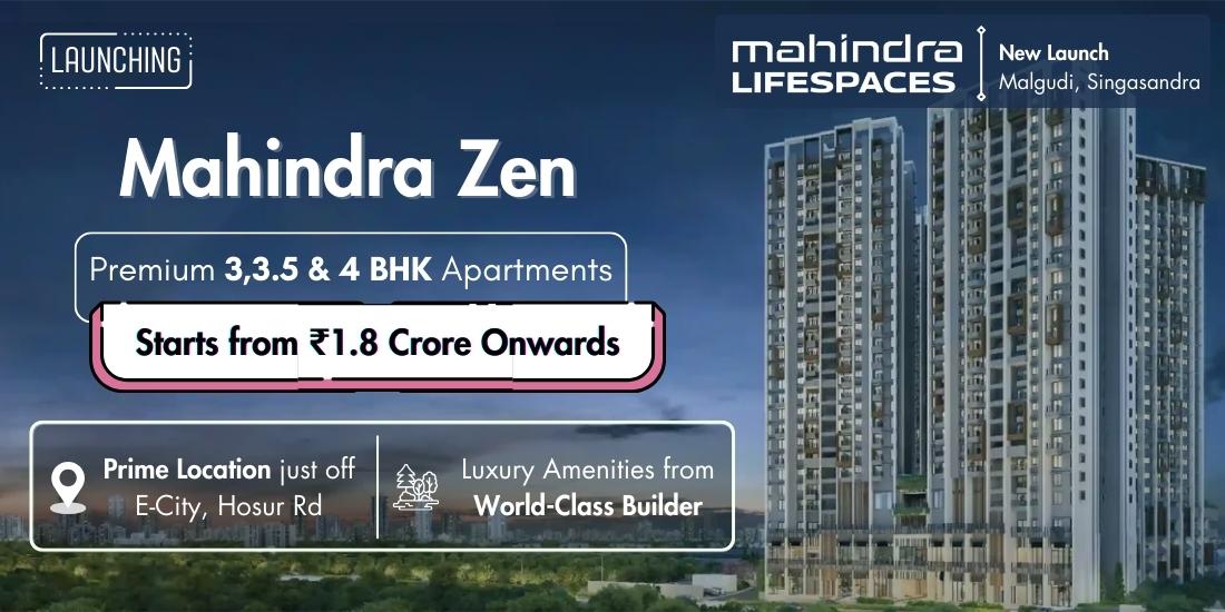 mahindra zen apartments manipal county hns