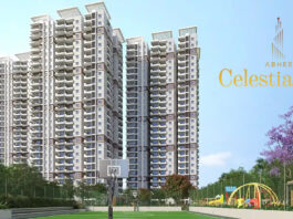main elevation abhee celestial city