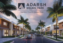 main elevation adarsh welkin park villas