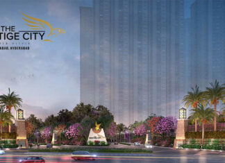 main elevation prestige city hyderabad apartments