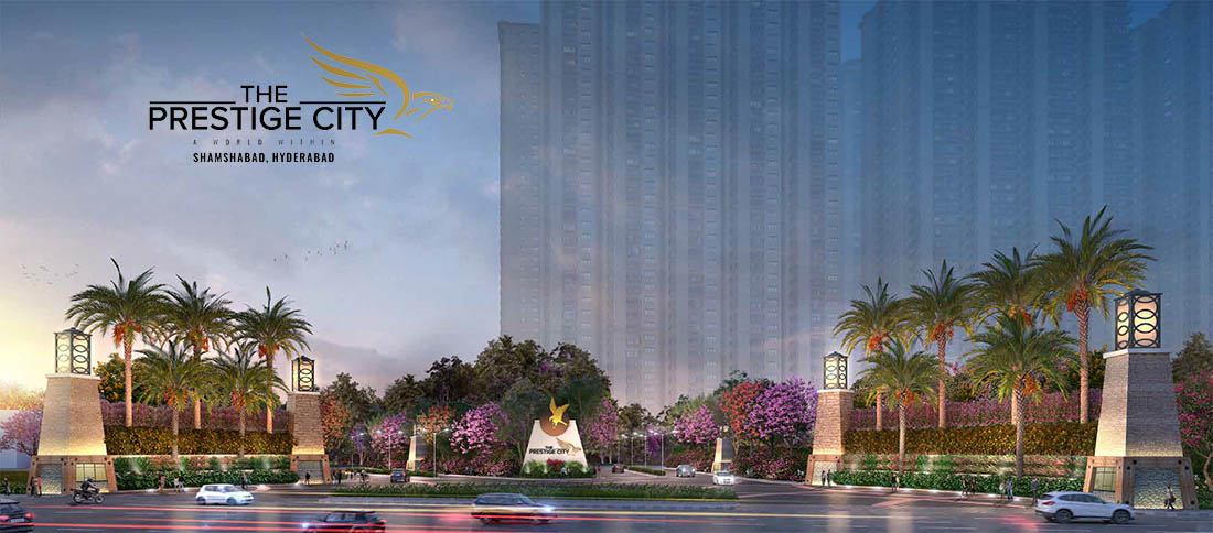 main elevation prestige city hyderabad apartments