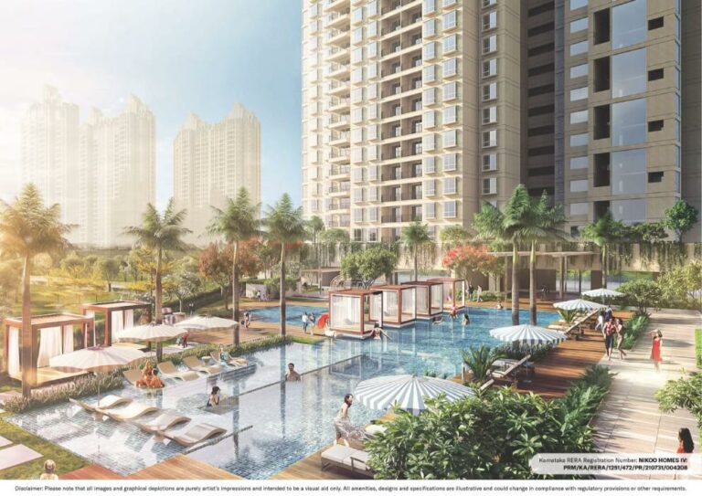 Nikoo Homes 5 Phase 2 Pool View