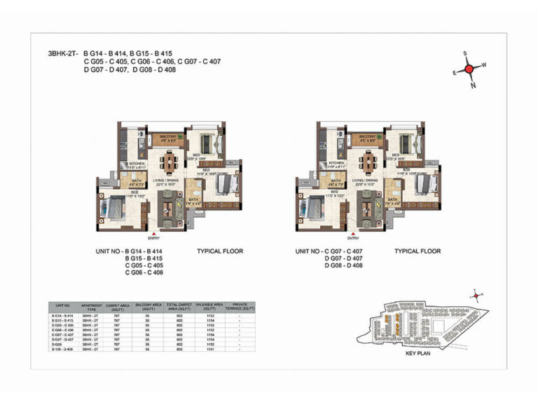 3bhk+2t e casagrand hazen