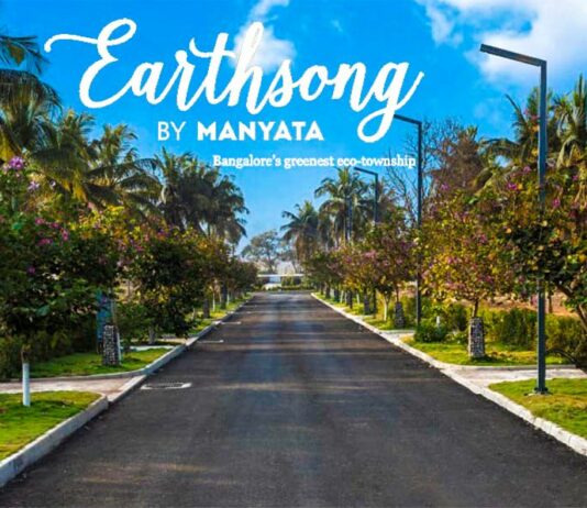 layout view c1 manyata earthsong phase 5