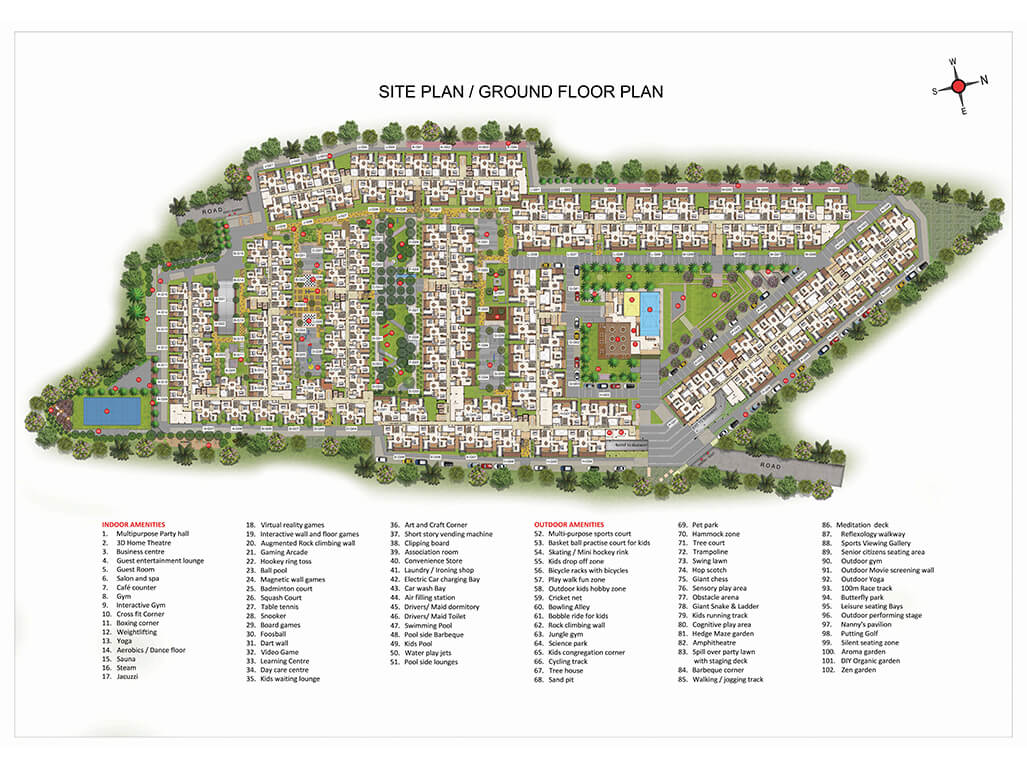 master plan casagrand hazen