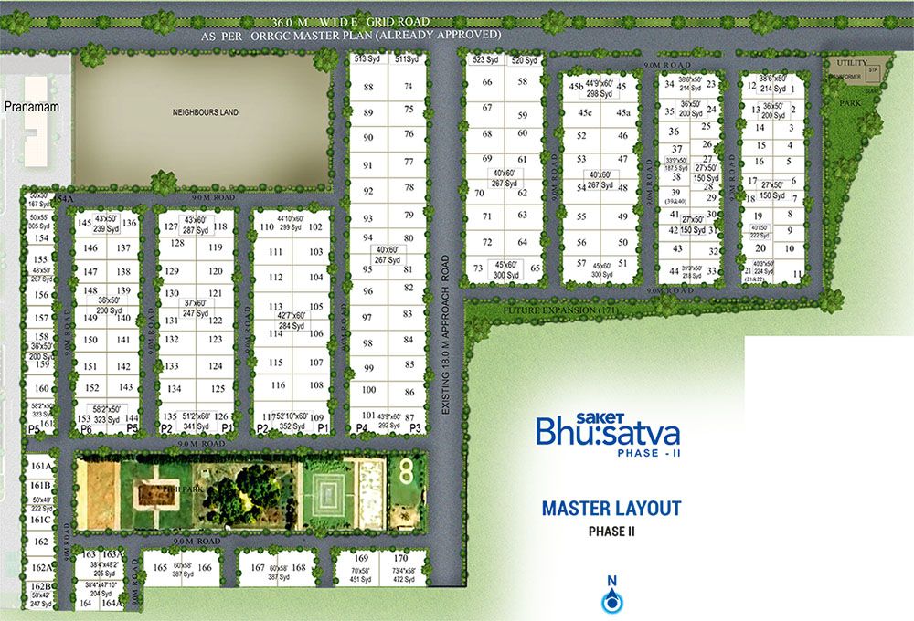 master plan saket bhusatva phase 2