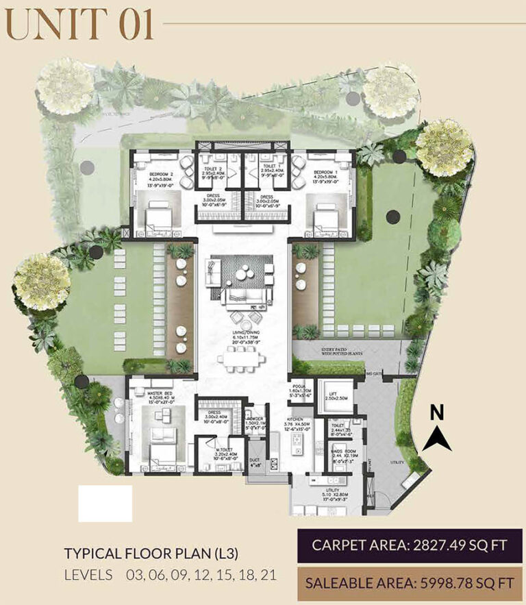 3BHK-5998-Type-1-Chaithanya-Sankhya