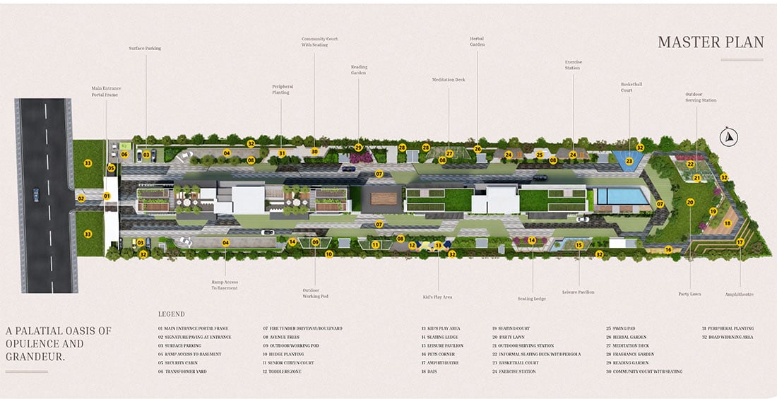 master plan mana jardin neo