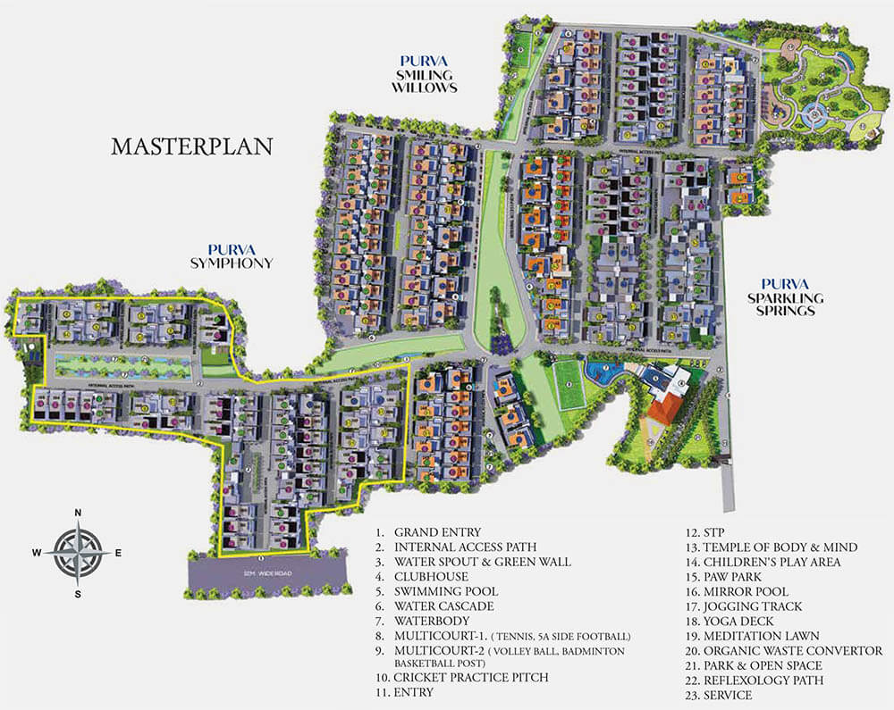 master plan purva symphony