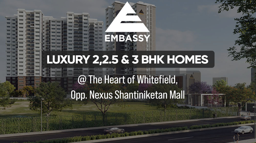 embassy whitefield embassy east avenue prelaunch