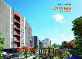 main elevation radiance the prime