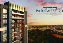 main elevation shapoorji pallonji parkwest